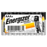 Energizer Alkaline Power Micro-Batterien AAA 8 Stück