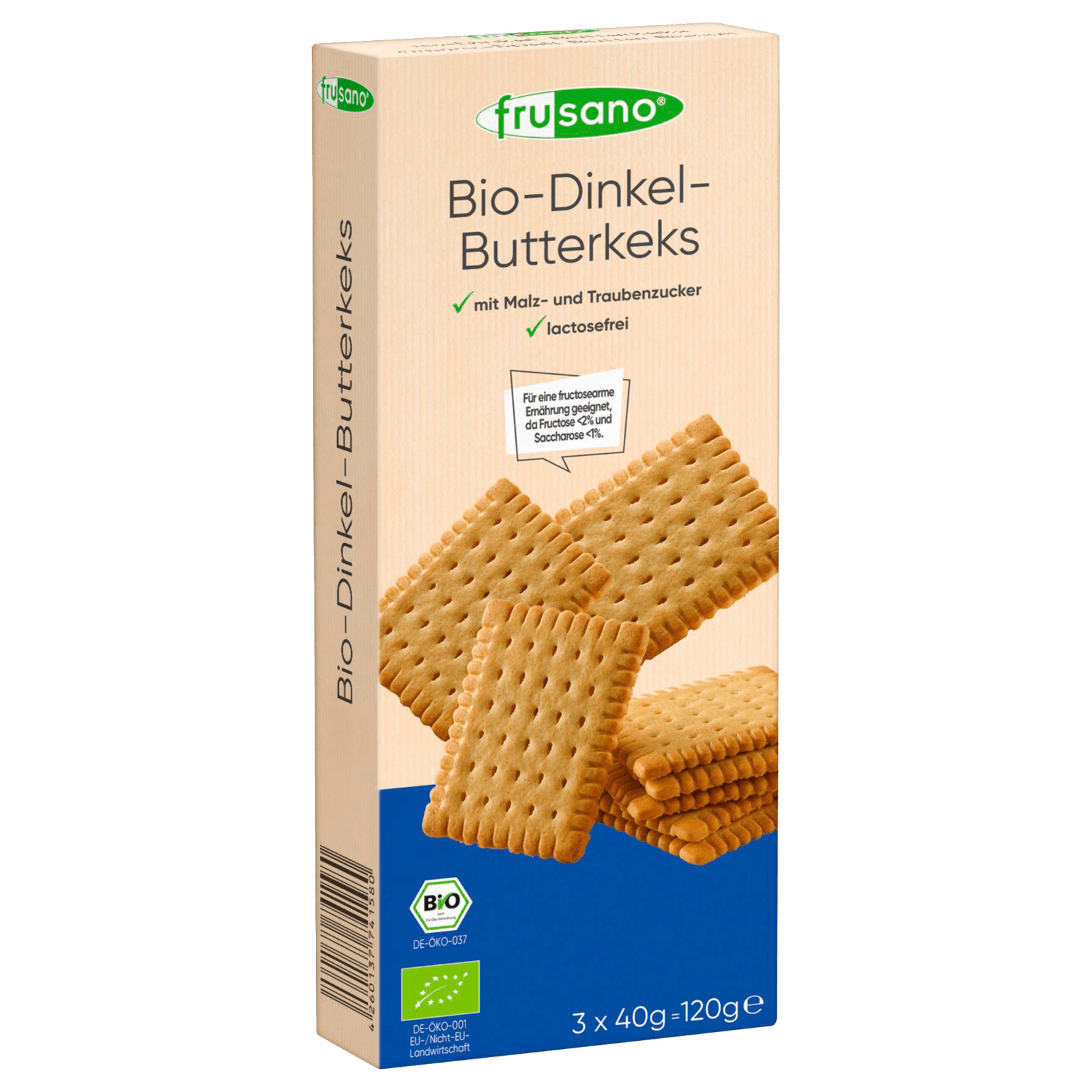 Frusano Bio Dinkel-Butterkeks 120g bei REWE online bestellen!