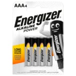Energizer Alkaline Power Micro-Batterien AAA 4 Stück