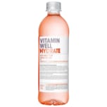 Vitamin Well Hydrate Erdbeer & Rhabarber 0,5l