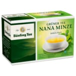 Bünting Grüner Tee Nana Minze 35g, 20 Beutel