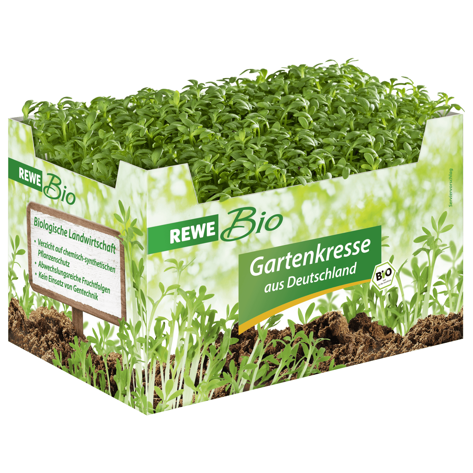 REWE Bio Gartenkresse 1 Stück