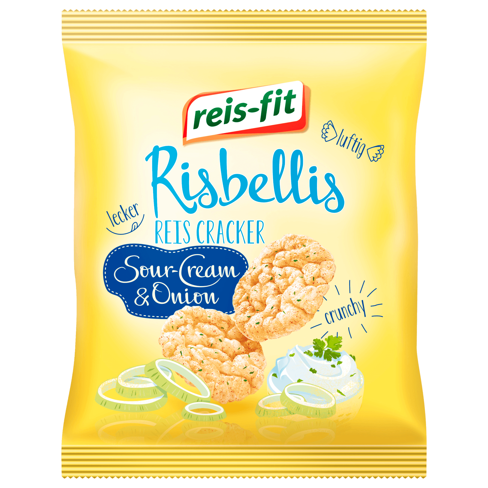 Reis-fit Risbellis Sour Cream & Onion 40g