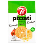 7 Days Pizzeti Emmentaler, Tomate & Knoblauch 175g