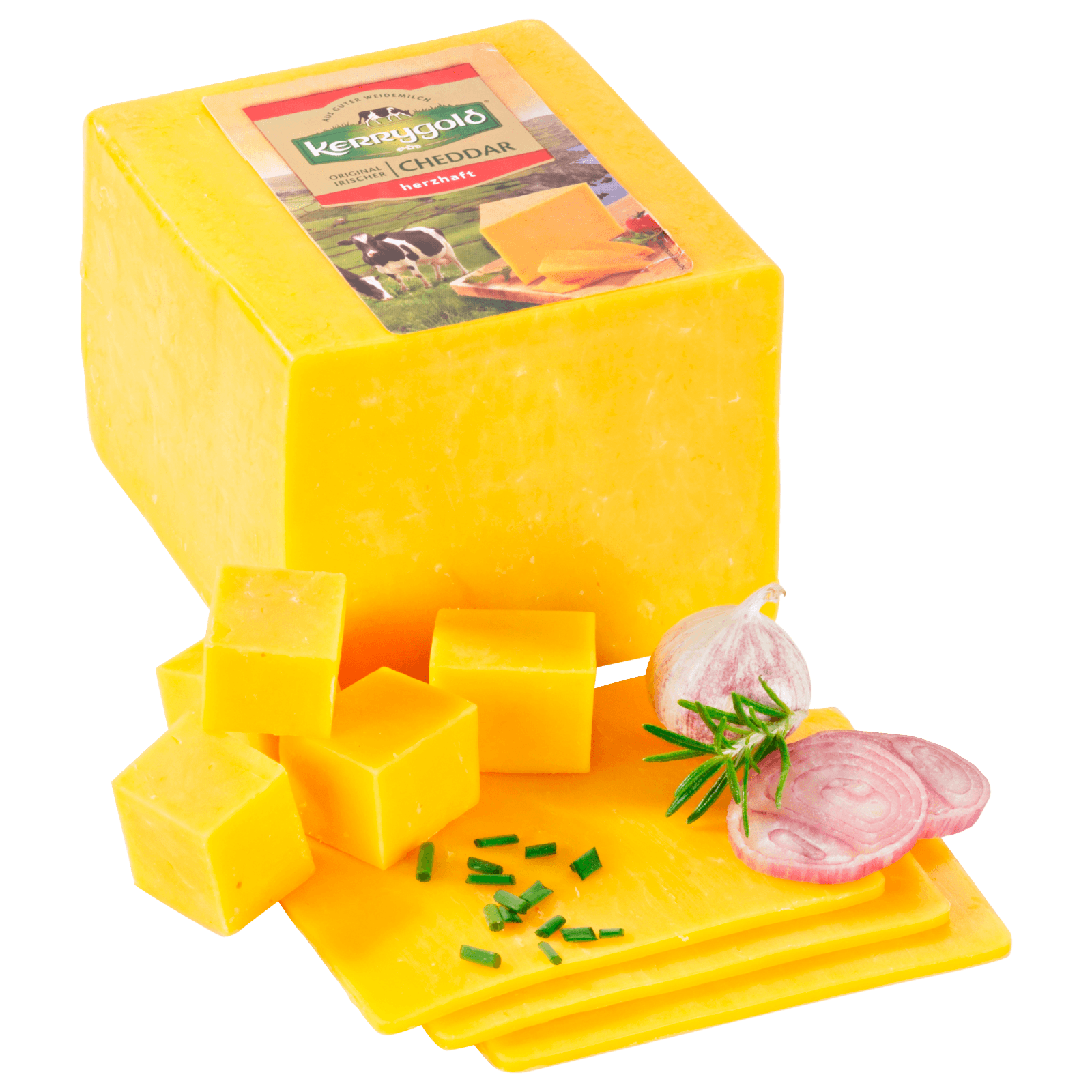 Kerrygold Cheddar in Scheiben bei REWE online bestellen!