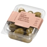 Grossman grüne Oliven mit Frischkäsefüllung 150g