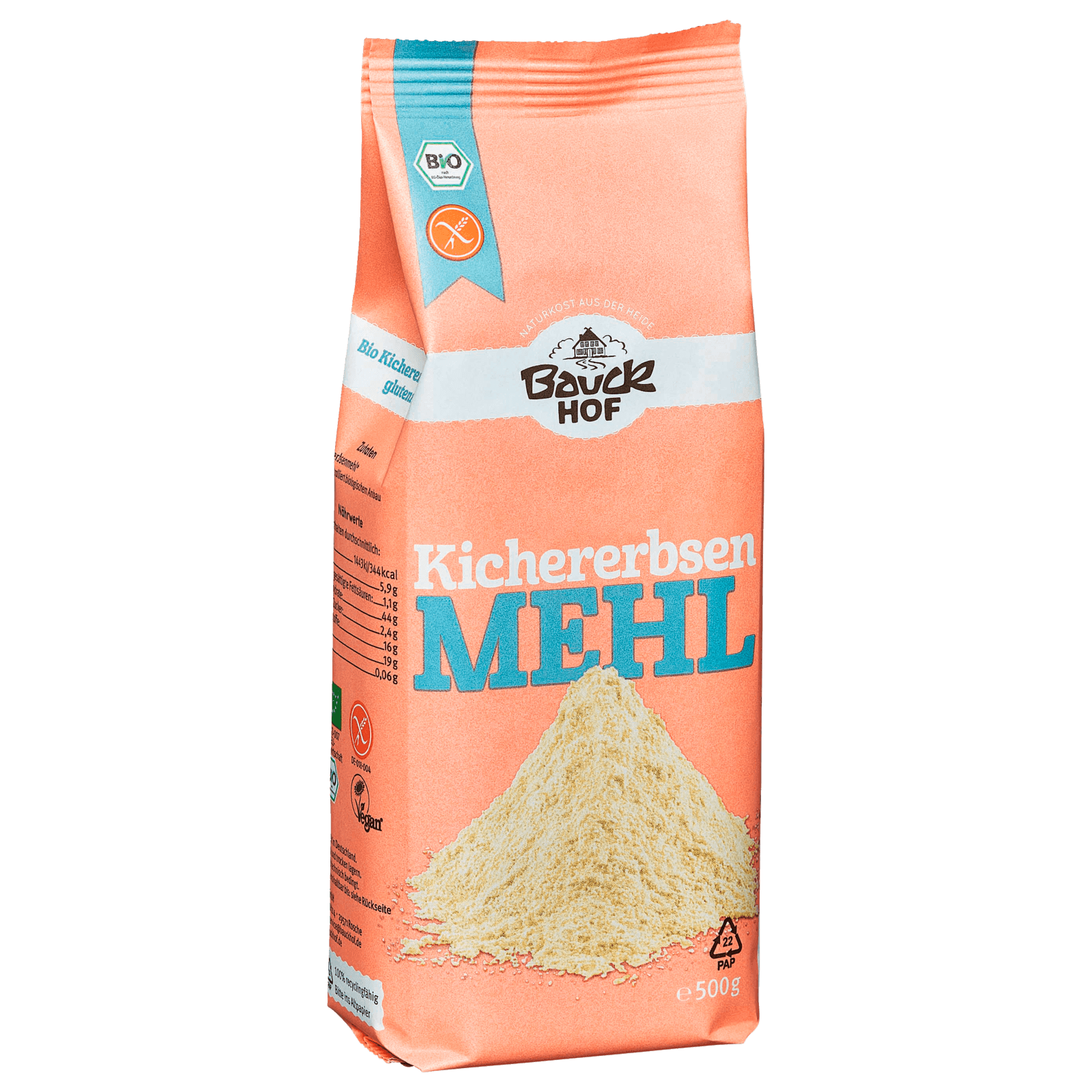 Bauckhof Bio Kichererbsen Mehl 500g