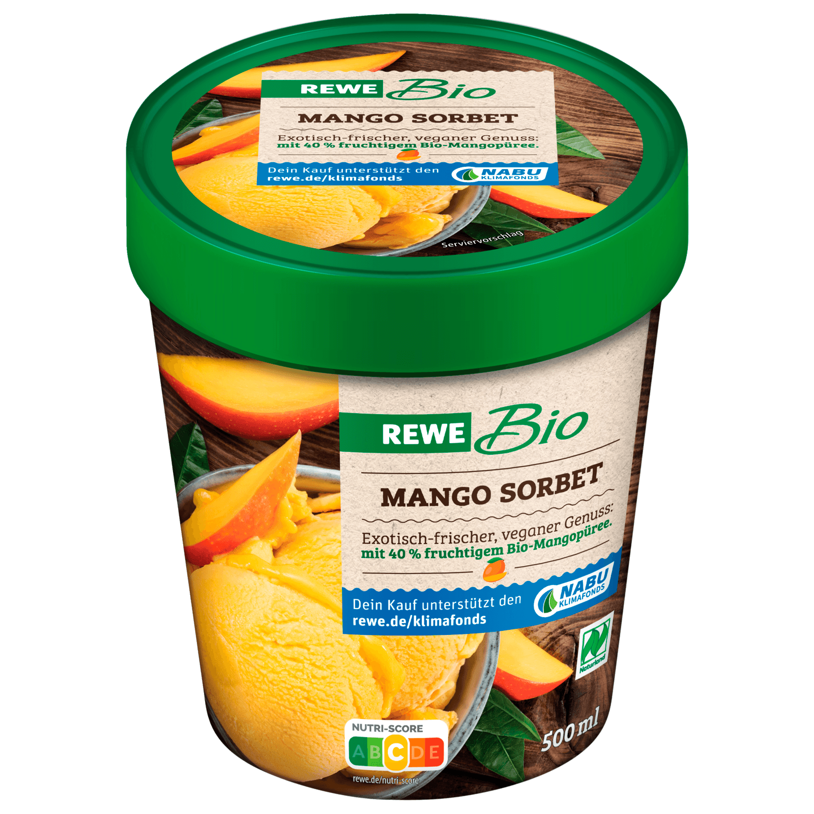 REWE Bio Mango Sorbet 500ml