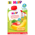 Hipp Bio Apfel-Banane & Babykeks 4x90g