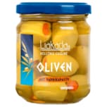 Liakada Grüne Oliven mit Paprikapaste 100g