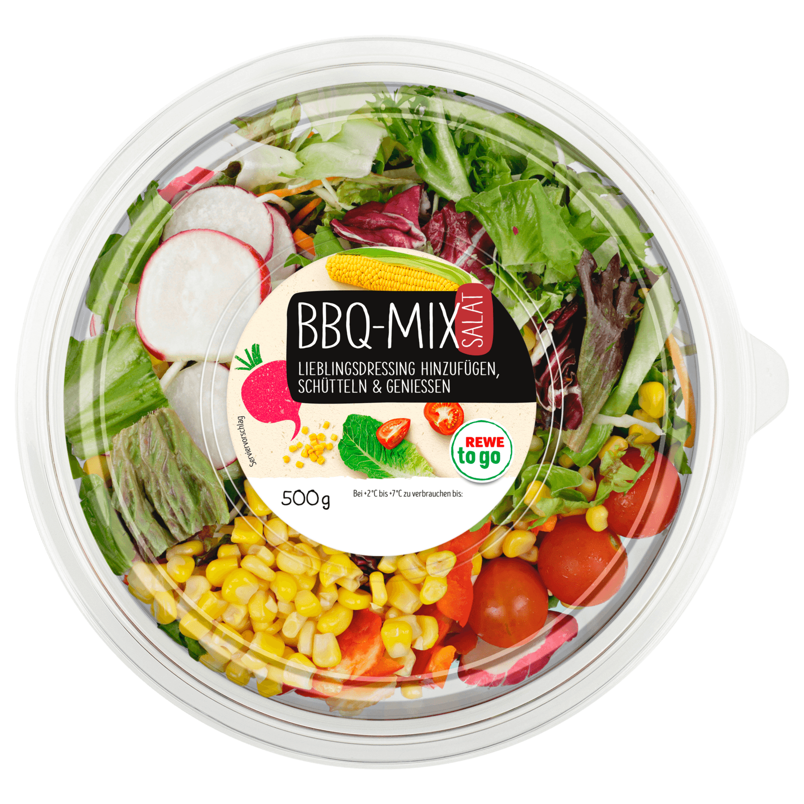 REWE to go Salatschale BBQ 500g bei REWE online bestellen!