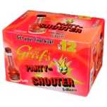 Gräf's Party-Shooter Lady Erdbeer-Liqueur 12x0,02l