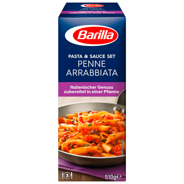 Barilla Pasta & Sauce Set Penne Arrabbiata 510g bei REWE ...