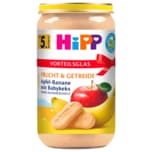 Hipp Bio Frucht & Getreide Apfel-Banane mit Babykeks 250g