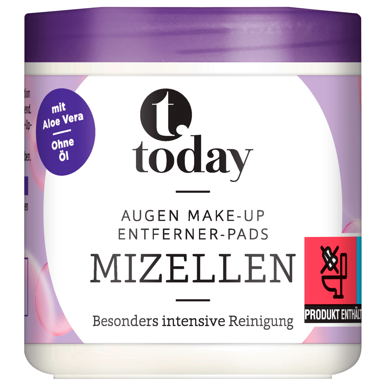 Today Augen Make-up Entferner Pads Mizellen 100 Stück bei REWE online  bestellen!