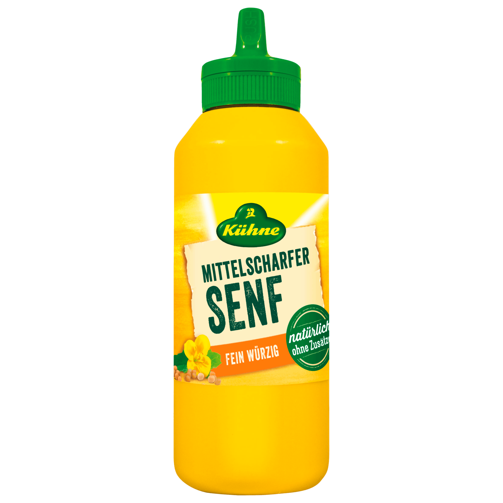 Kühne Senf mittelscharf Squeeze 250ml