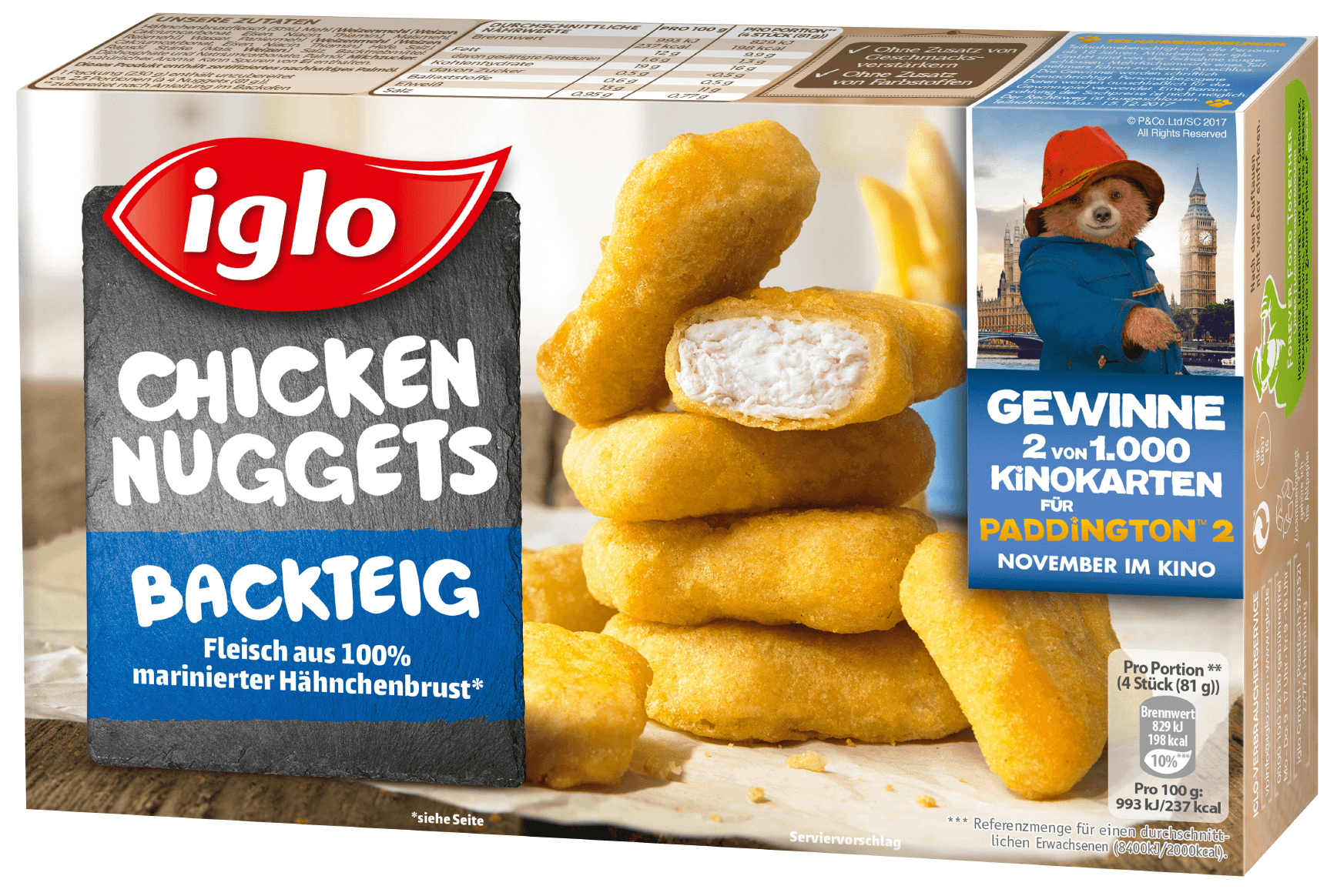 Iglo Chicken Nuggets im Backteig 230g bei REWE online ...