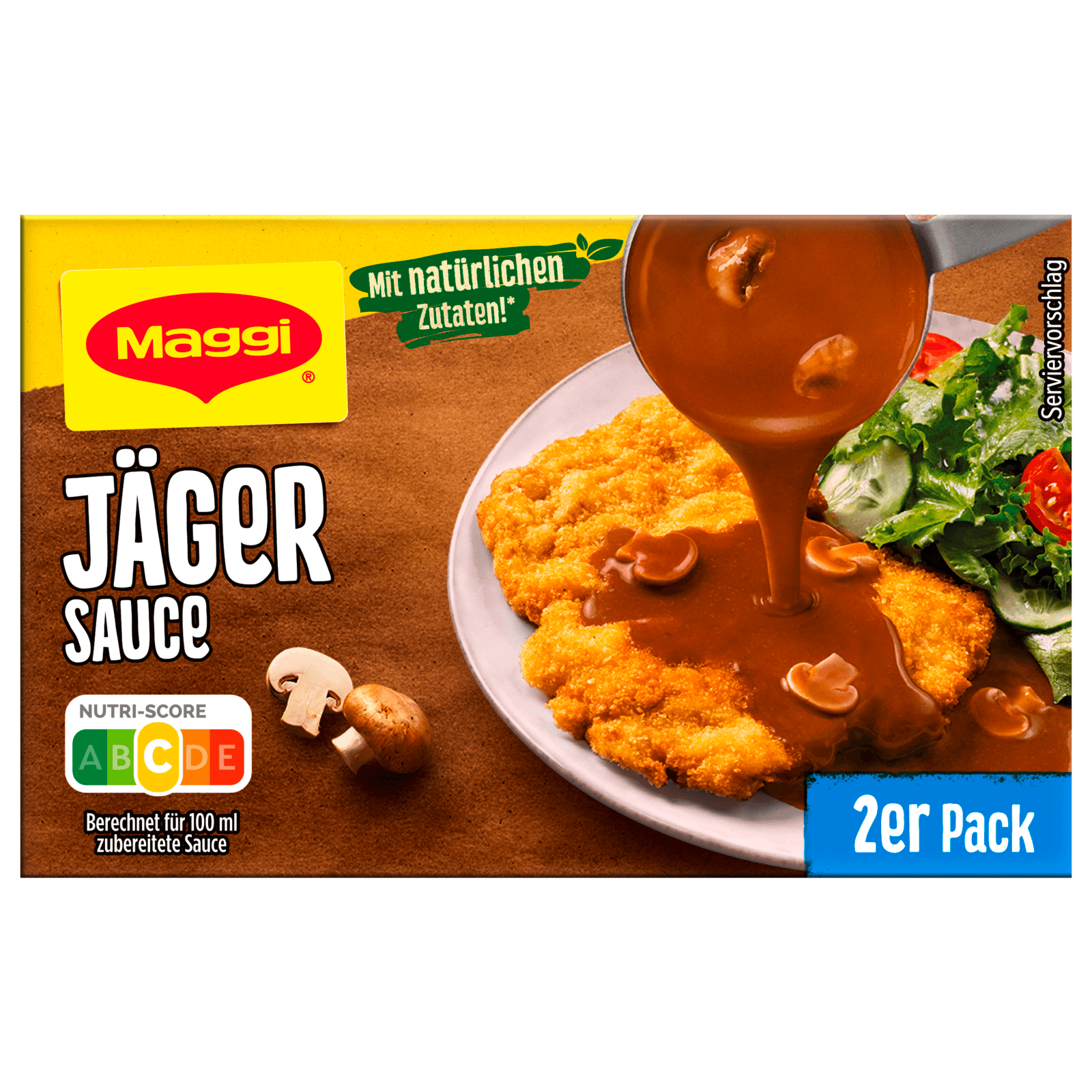 Maggi Jäger Sauce 2er Pack ergibt 2 x 250ml