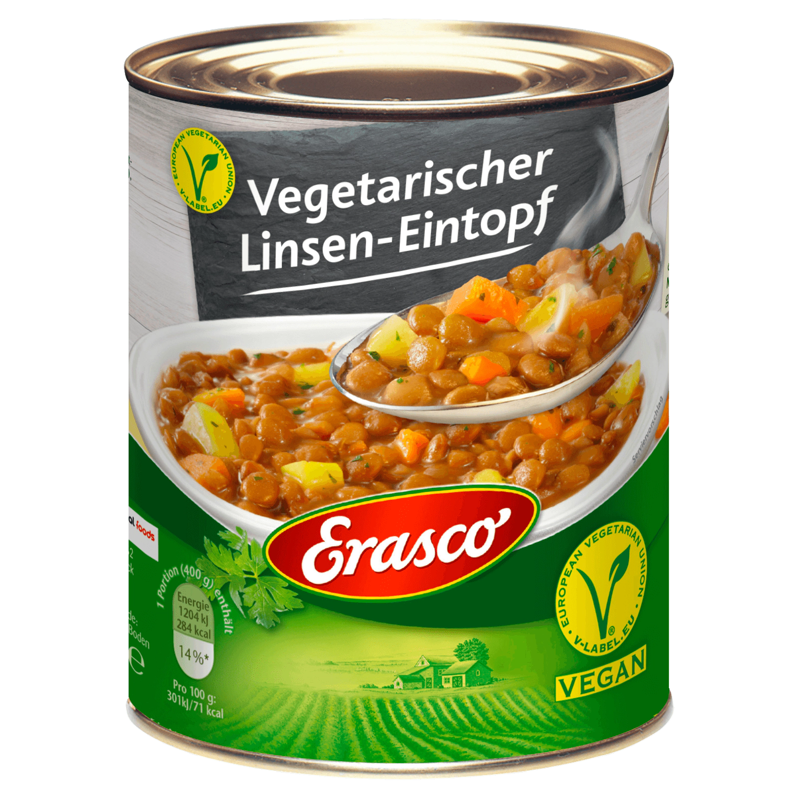 Erasco Vegetarischer Linsen-Eintopf 800g