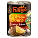 FUEGO Refried Beans Schwarze Bohnen 430g