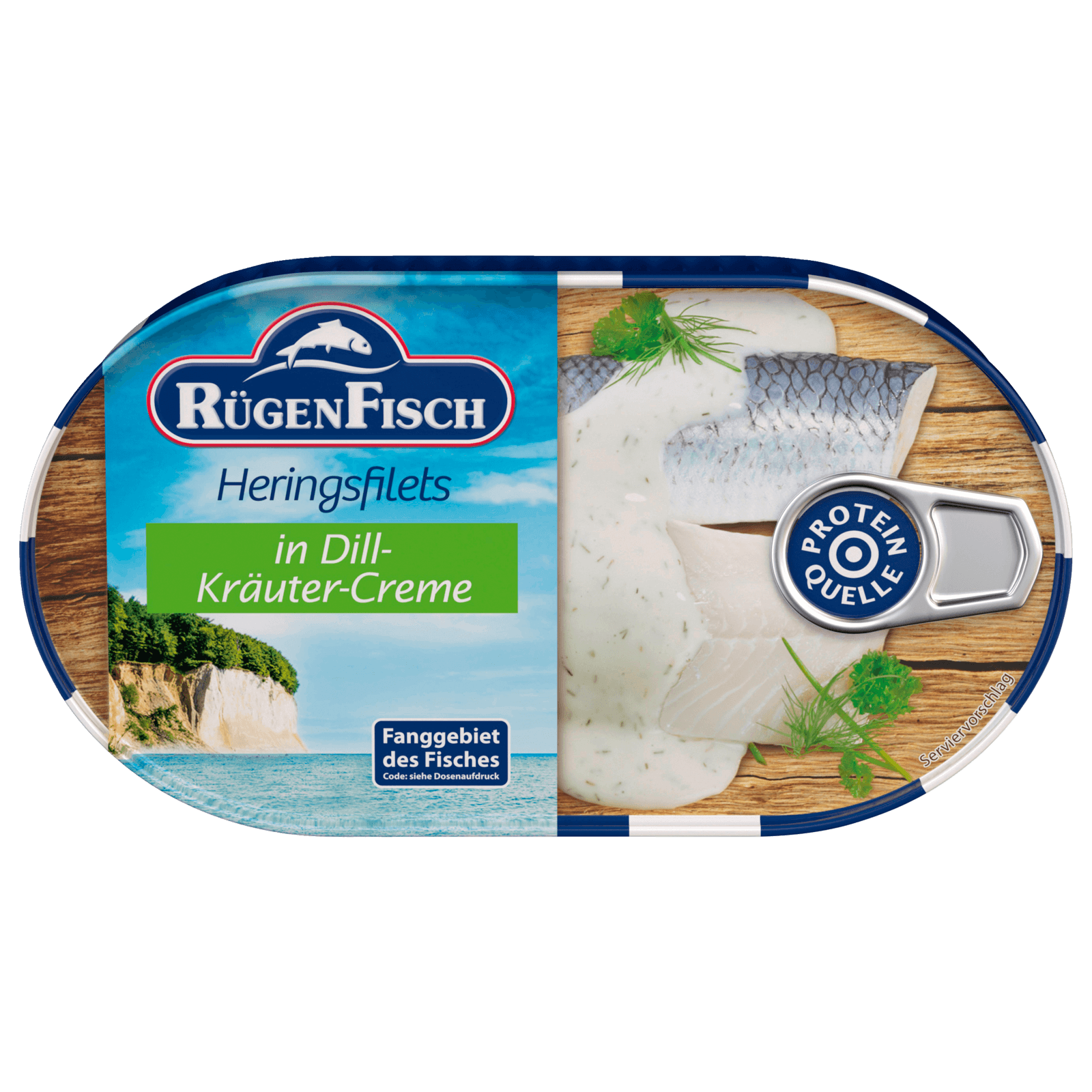 R Genfisch Heringsfilets In Dill Kr Uter Creme G Bei Rewe Online Bestellen