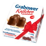 Grabower Küßchen Schokolade 250g, 9 Stück