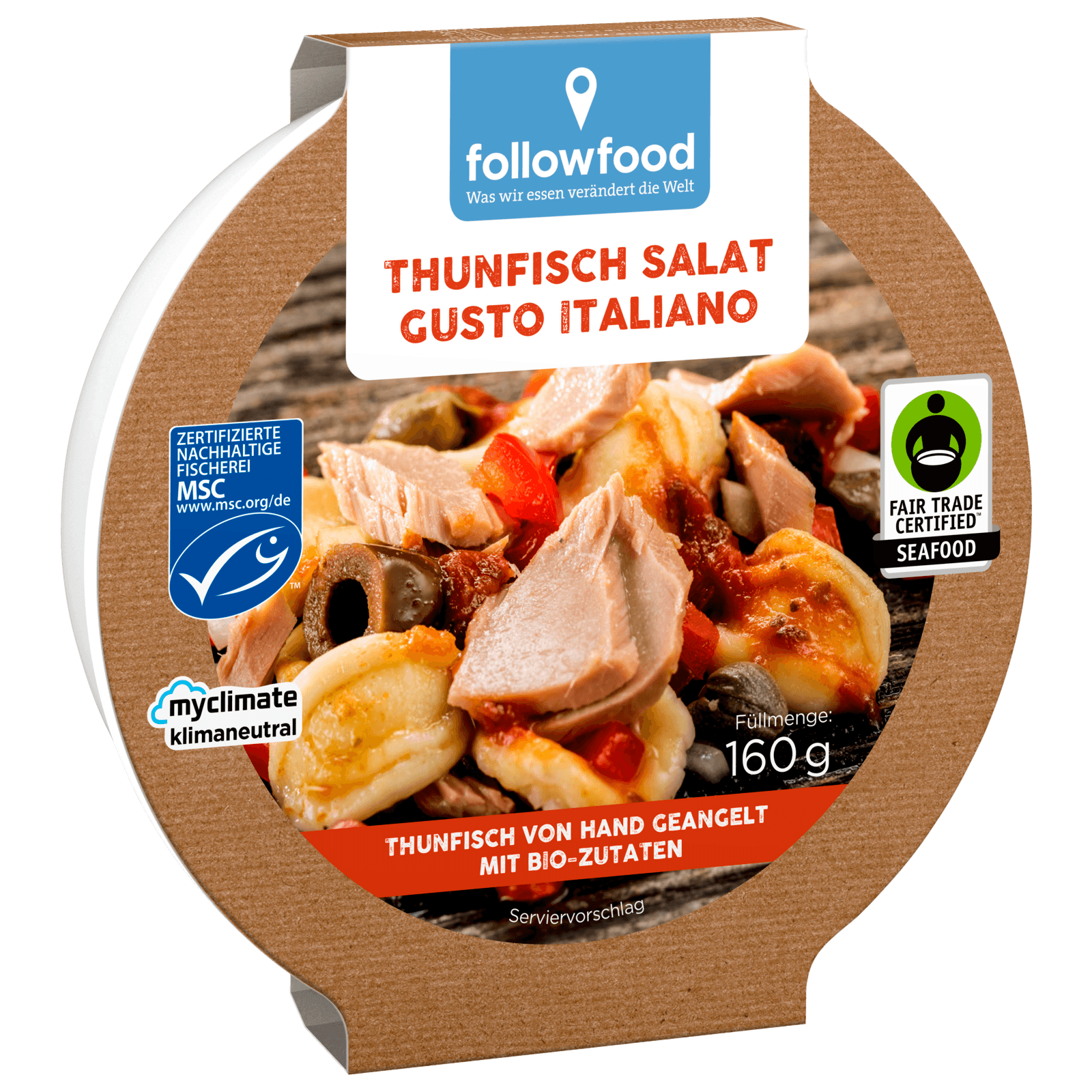 Followfood Thunfischsalat Gusto Italia 160g