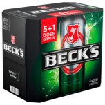 Beck's Pils 5+1 6x0,5l