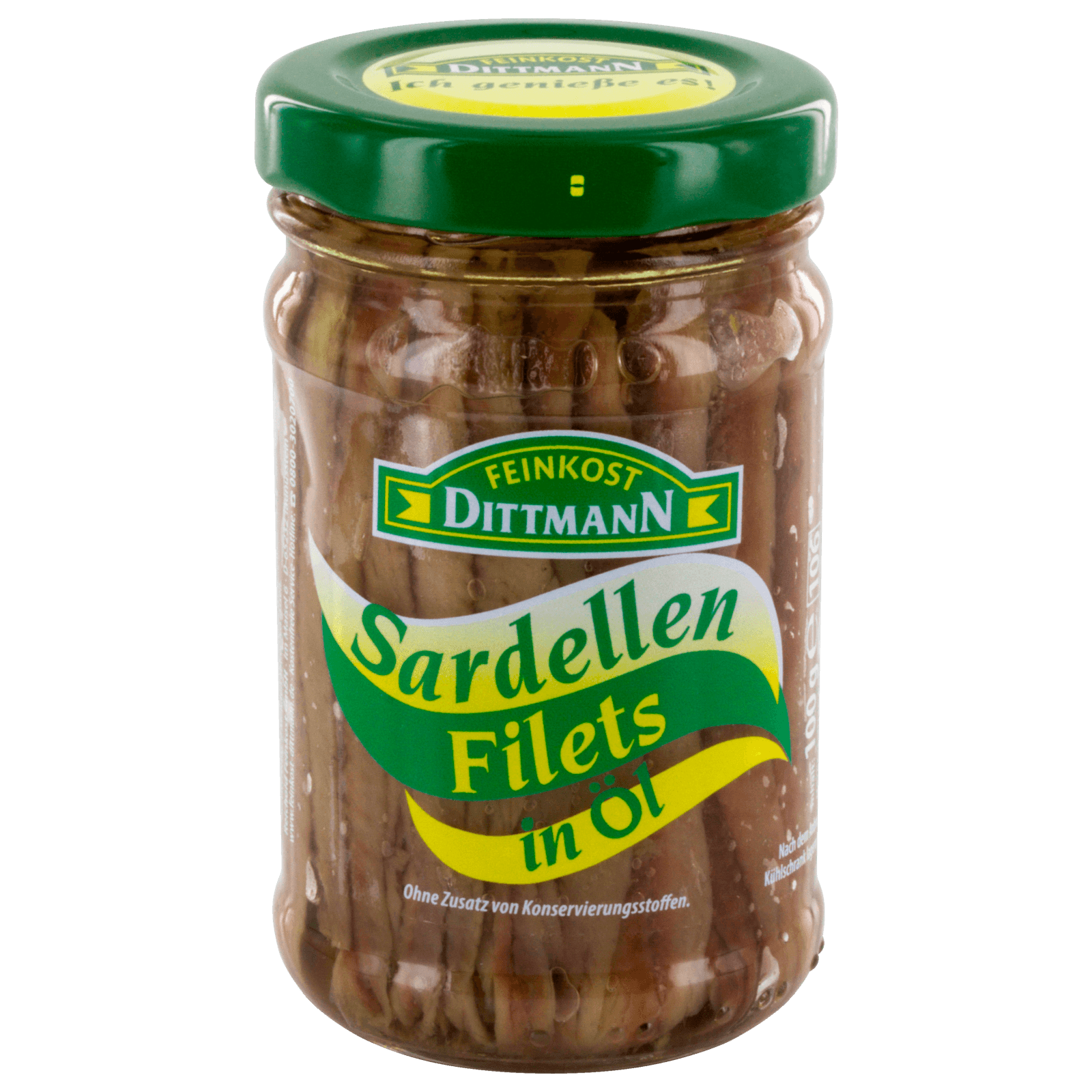 Dittman Sardellen-Filets in Öl 100g bei REWE online bestellen!