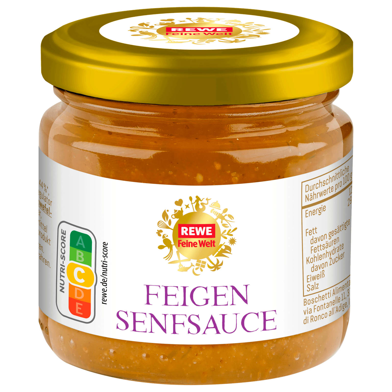 REWE Feine Welt Feigen-Senfsauce 90ml