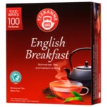 Teekanne English Breakfast Schwarzer Tee 175g, 100 Beutel
