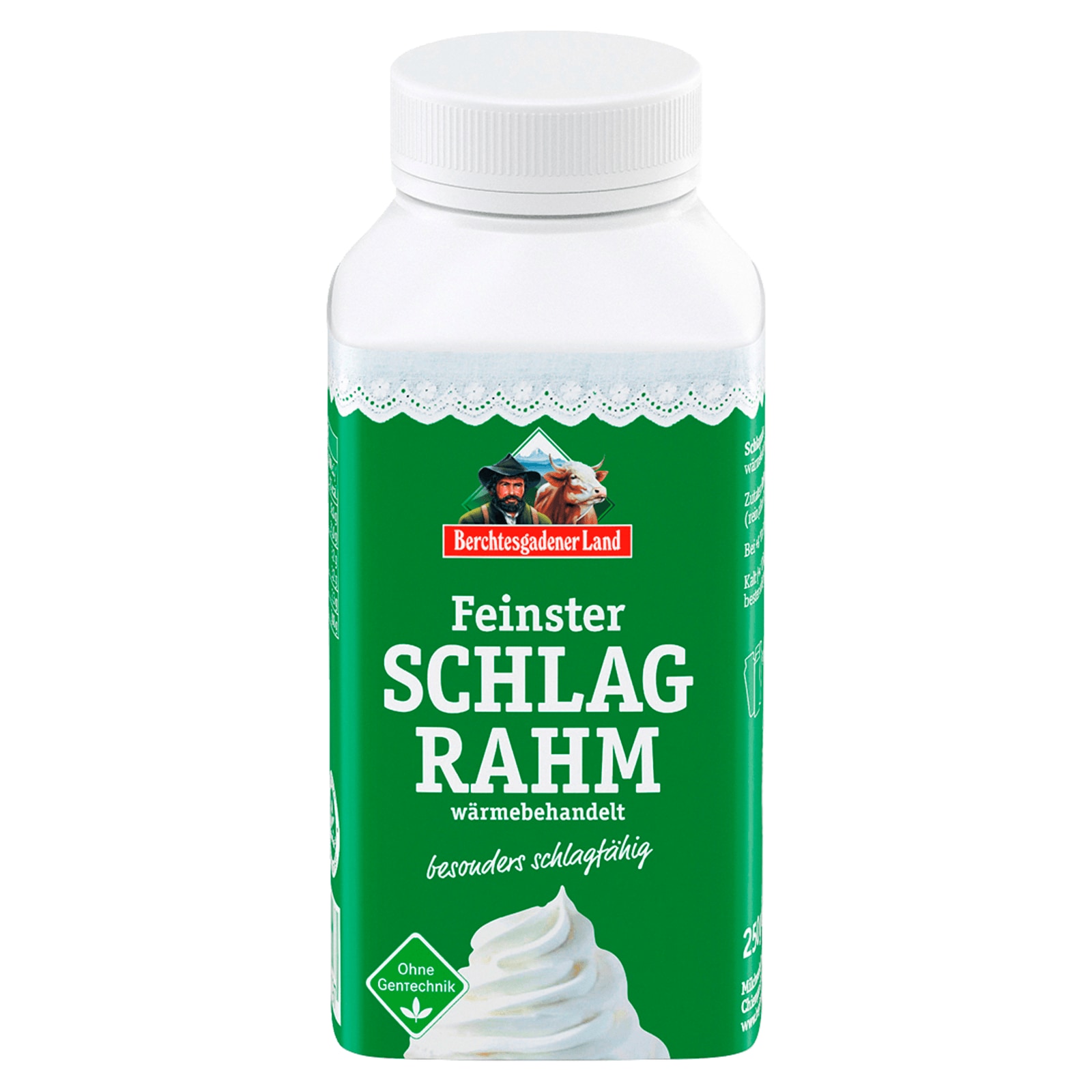 Berchtesgadener Land Feinster Schlagrahm 32% 250g