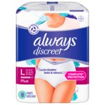 Always Discreet Inkontinenz Pants Large 8 Stück