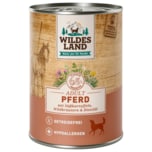 Wildes Land Adult Pferd mit Süßkartoffeln, Wildkräutern & Distelöl 400g