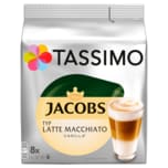 Tassimo Kapseln Jacobs Latte Macchiato Vanilla, 8 Kaffeekapseln