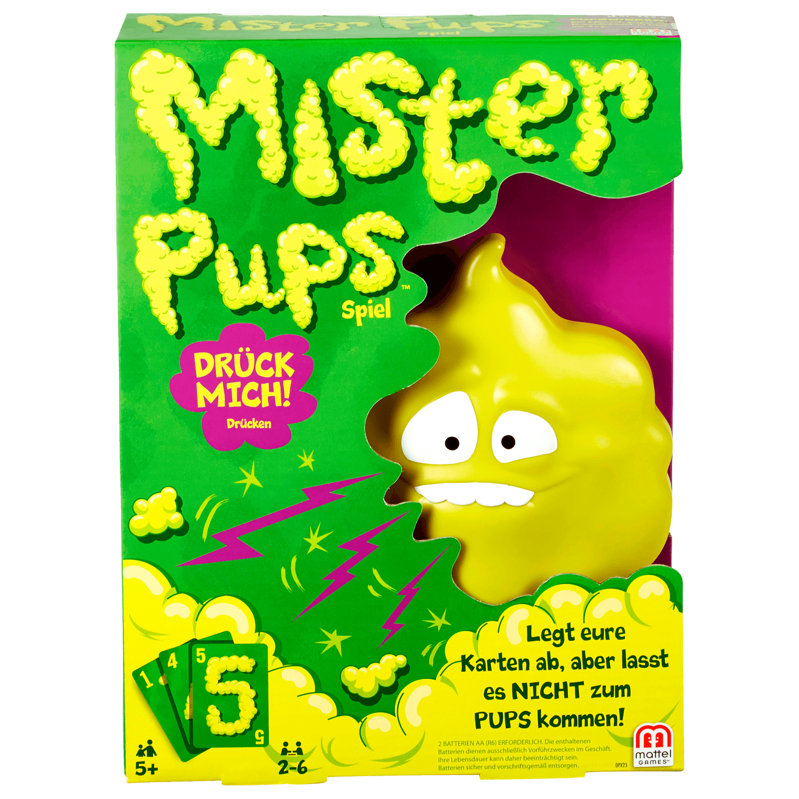 bei Mattel online bestellen! Pups Mister REWE Spiel