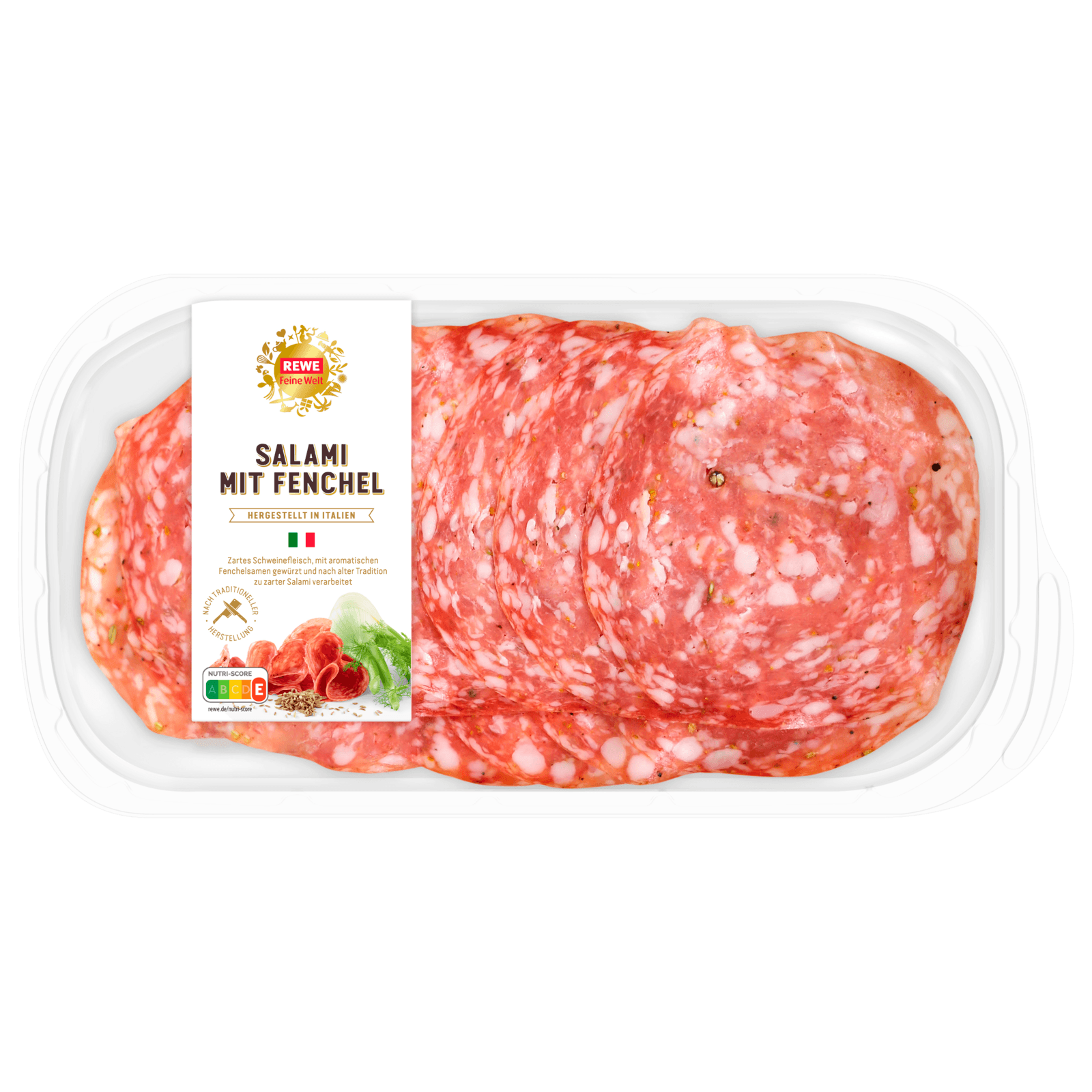 REWE Feine Welt Salami mit Fenchel 80g