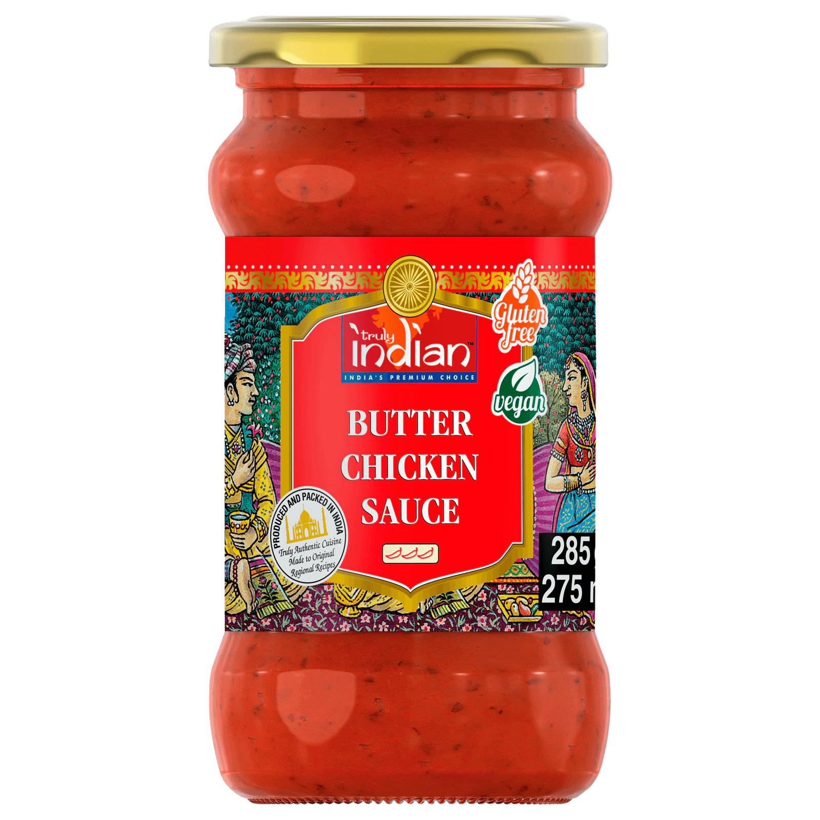 Truly Indian Butter Chicken Sauce vegan 285ml bei REWE online bestellen!