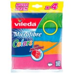 Vileda Microfibre Allzwecktuch Colors 4 Stück