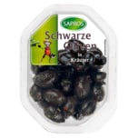 Sapros Schwarze Oliven Kräuter 200g
