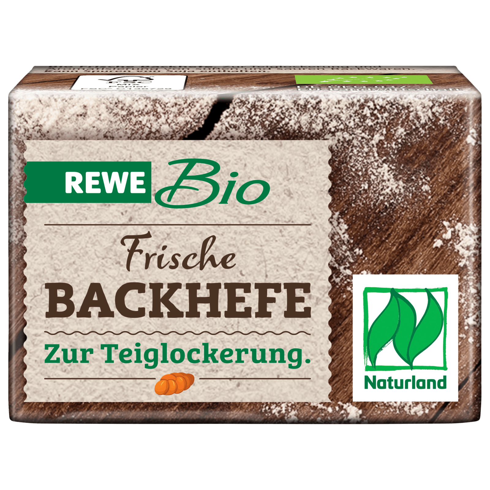 REWE Bio Frische Backhefe 42g