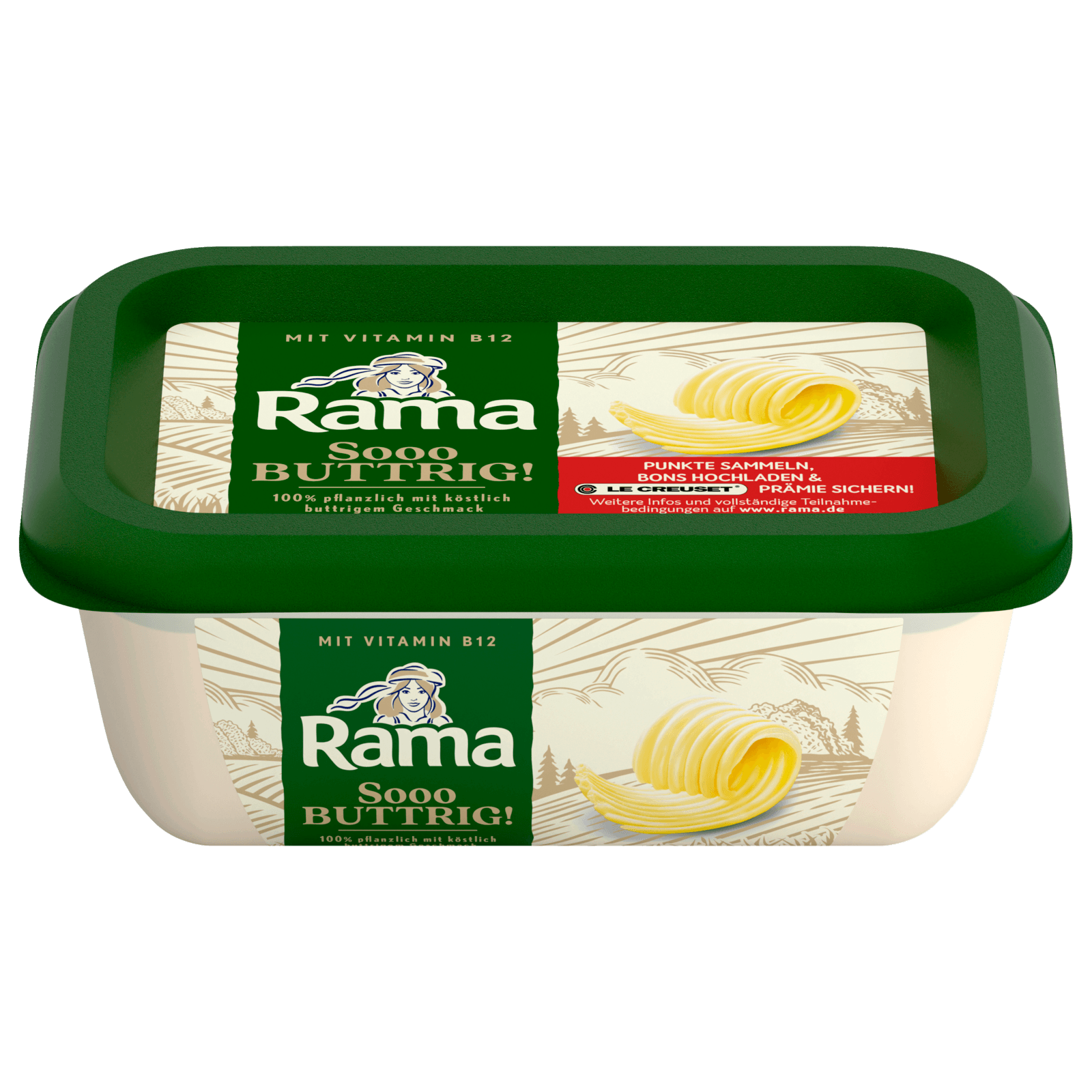 Rama Streichfett Sooo Buttrig! mit Vitamin B12 225g