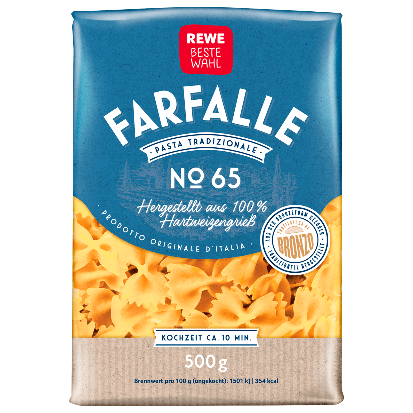 Rewe Beste Wahl Farfalle 500g Bei Rewe Online Bestellen