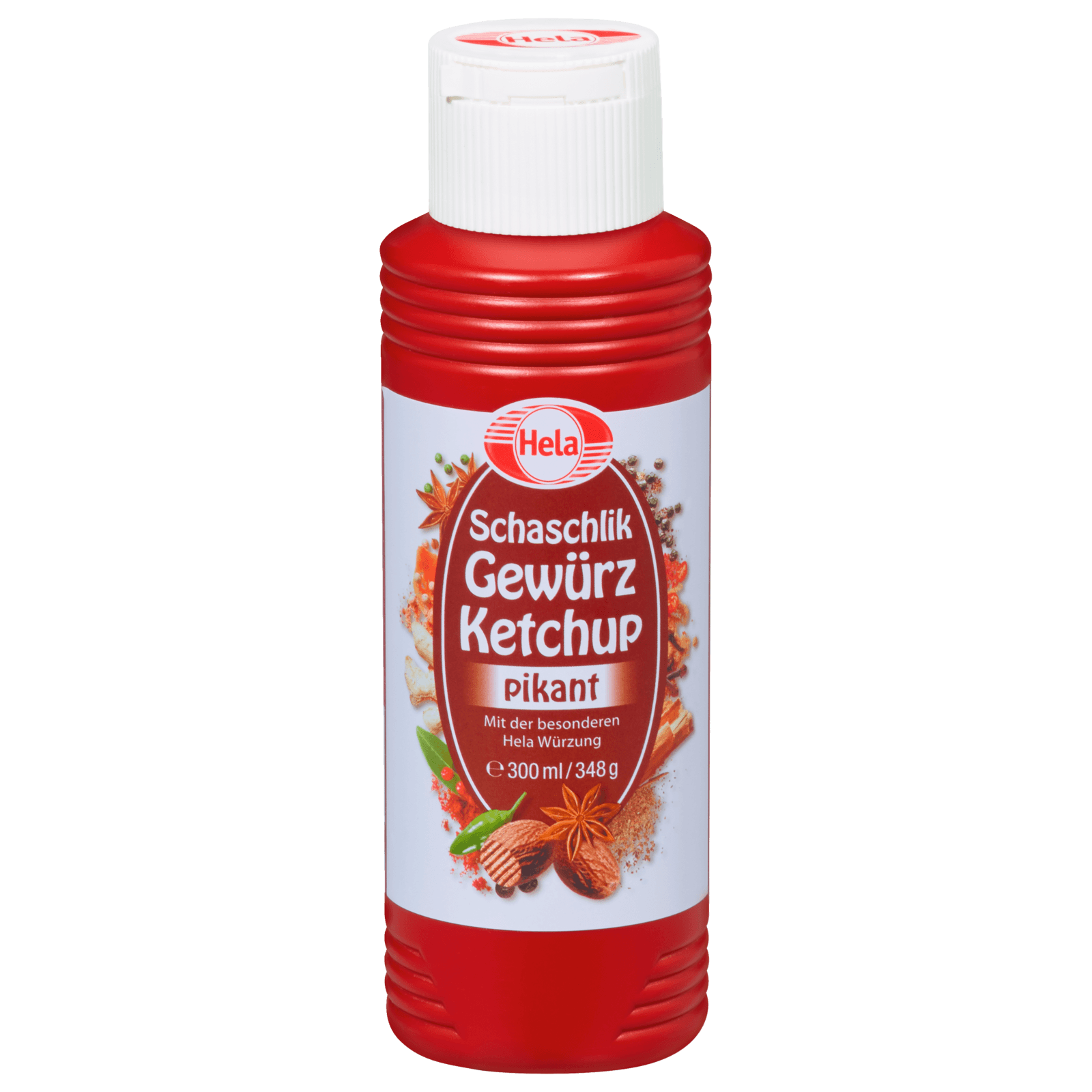 Hela Schaschlik Gewürz Ketchup pikant 300ml bei REWE online bestellen!