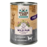 Wildes Land Wild Pur mit Wildfleisch & Distelöl 400g