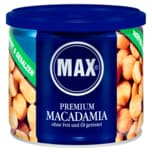 Max Premium Macadamia ohne Fett & Öl geröstet 150g