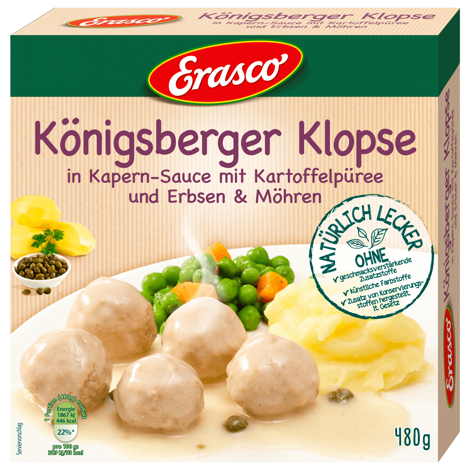 Erasco Königsberger Klopse 480g