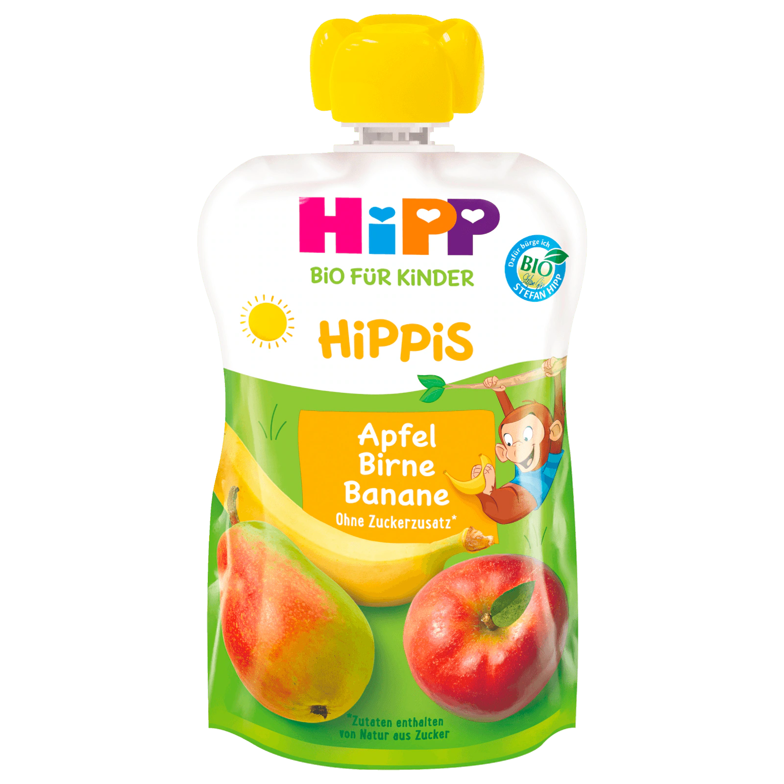 Hipp Hippis Anton Affe Bio Apfel-Birne-Banane 100g