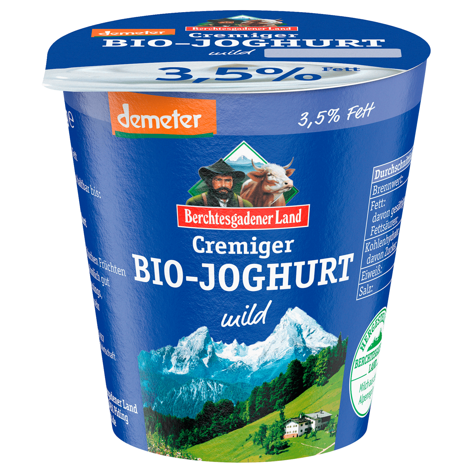 Berchtesgadener Land Bio Joghurt Cremig gerührt 150g bei