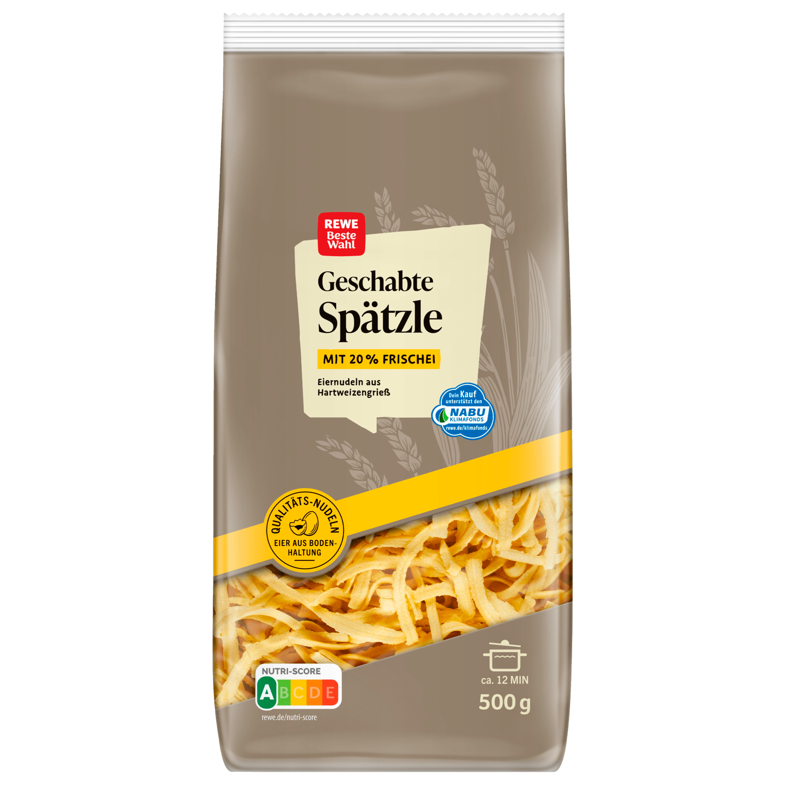 REWE Beste Wahl Geschabte Spätzle 500g